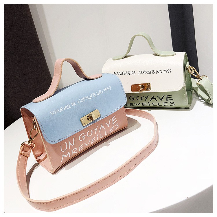 FYGALERY FYG1224 Tas Selempang Goyave 2 Warna Perempuan Slingbag Transparan Pvc Fashion Wanita Sling Bag Mini Korea Handbag Murah