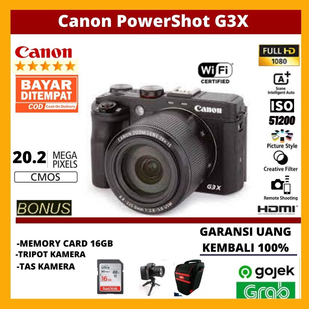 Canon PowerShot G3X