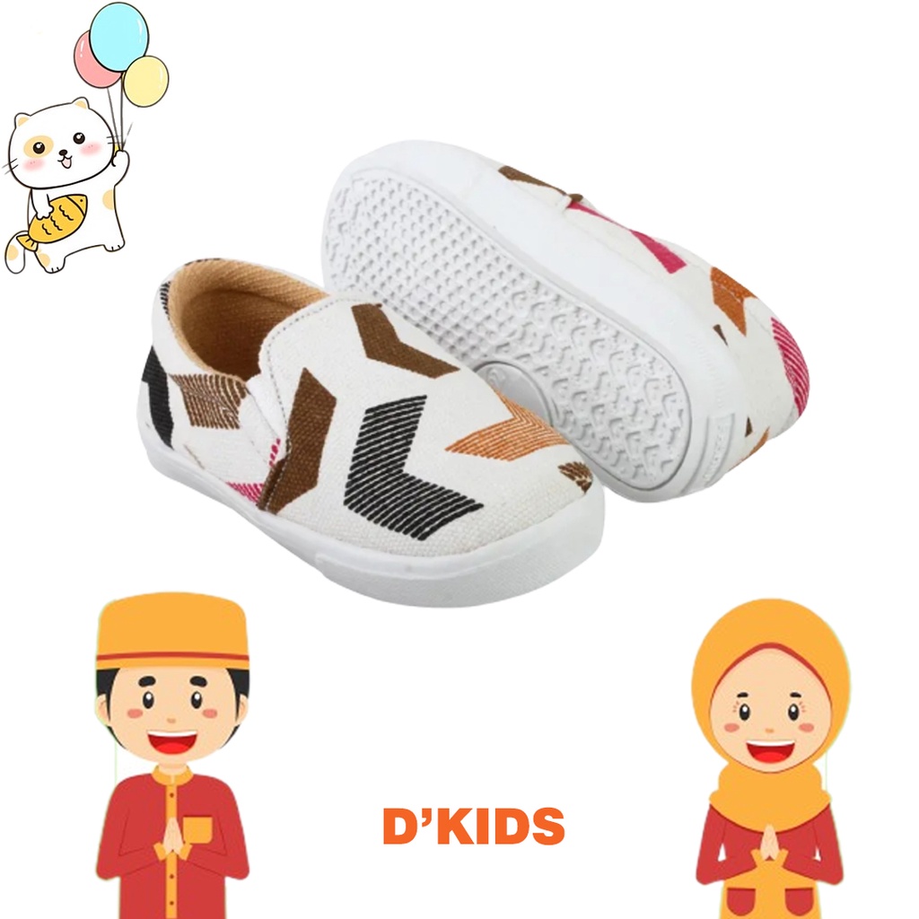 Sepatu Slip On Anak Usia 1-2 Tahun Arrow 003