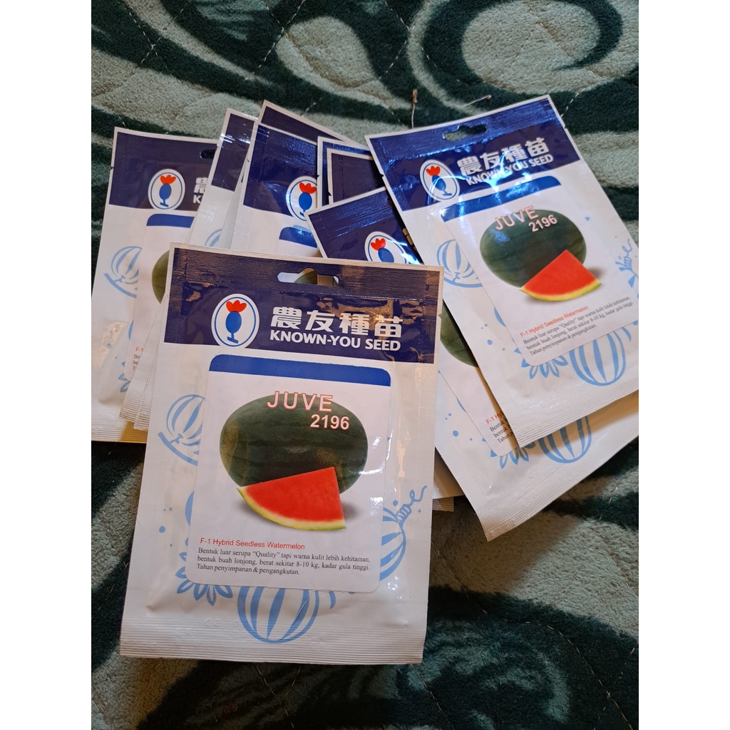 BIBIT/BENIH SEMANGKA CAP JUVE ORIGINAL PABRIK