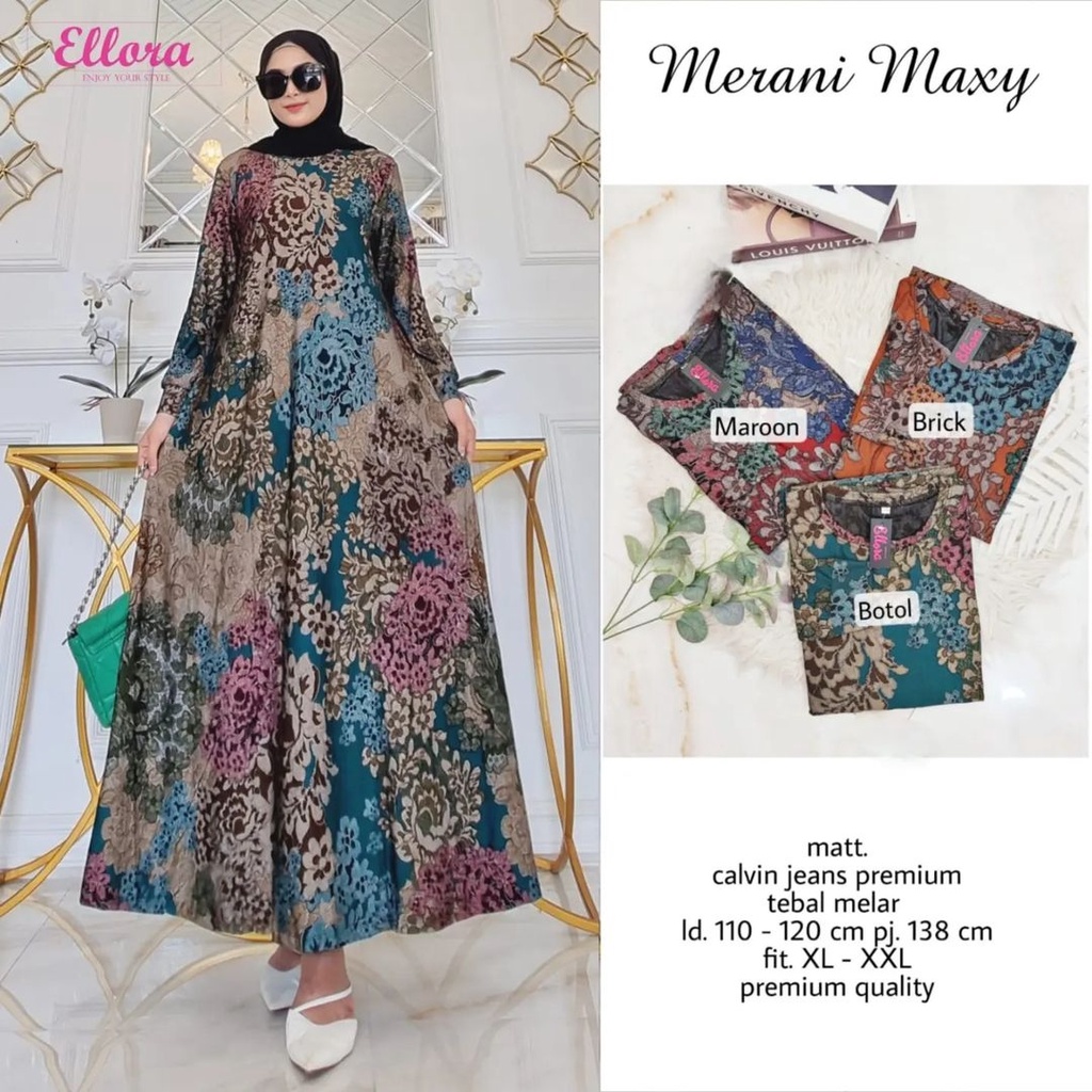 DRESS MUSLIM WANITA JUMBO XXXL LD 130CM CAMRY MAXY DRES BATIK MUSLIMAH TERBARU LEBARAN GAMIS PENGAJIAN MERANI MAXI BAHAN CALVIN JEANS MOTIF BATIK SUPER JUMBO DRESS REMAJA BATIK JUMBO SERAGAMAN GROSIR MURAH WARNA MARUN NAVI TOSKA HIJAU BRICK BATA MOCCA