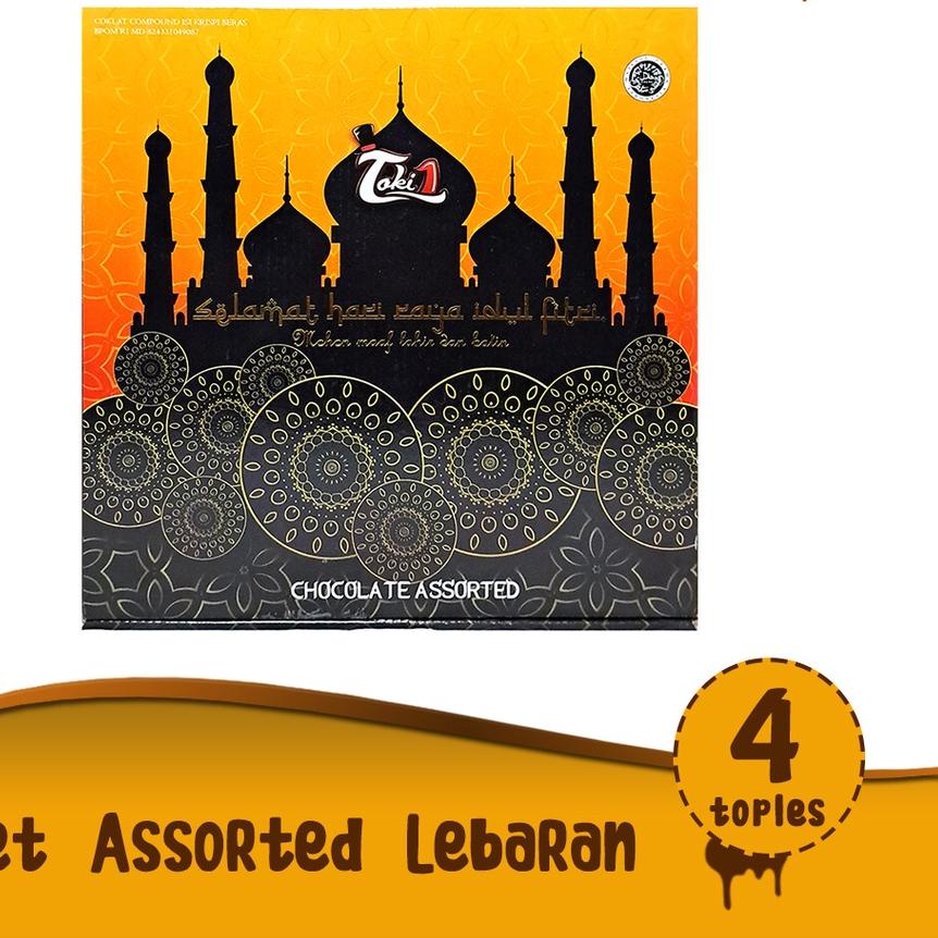 

✽ Tobelo Toki1 Chocolate Assorted Paket Lebaran Orange ★