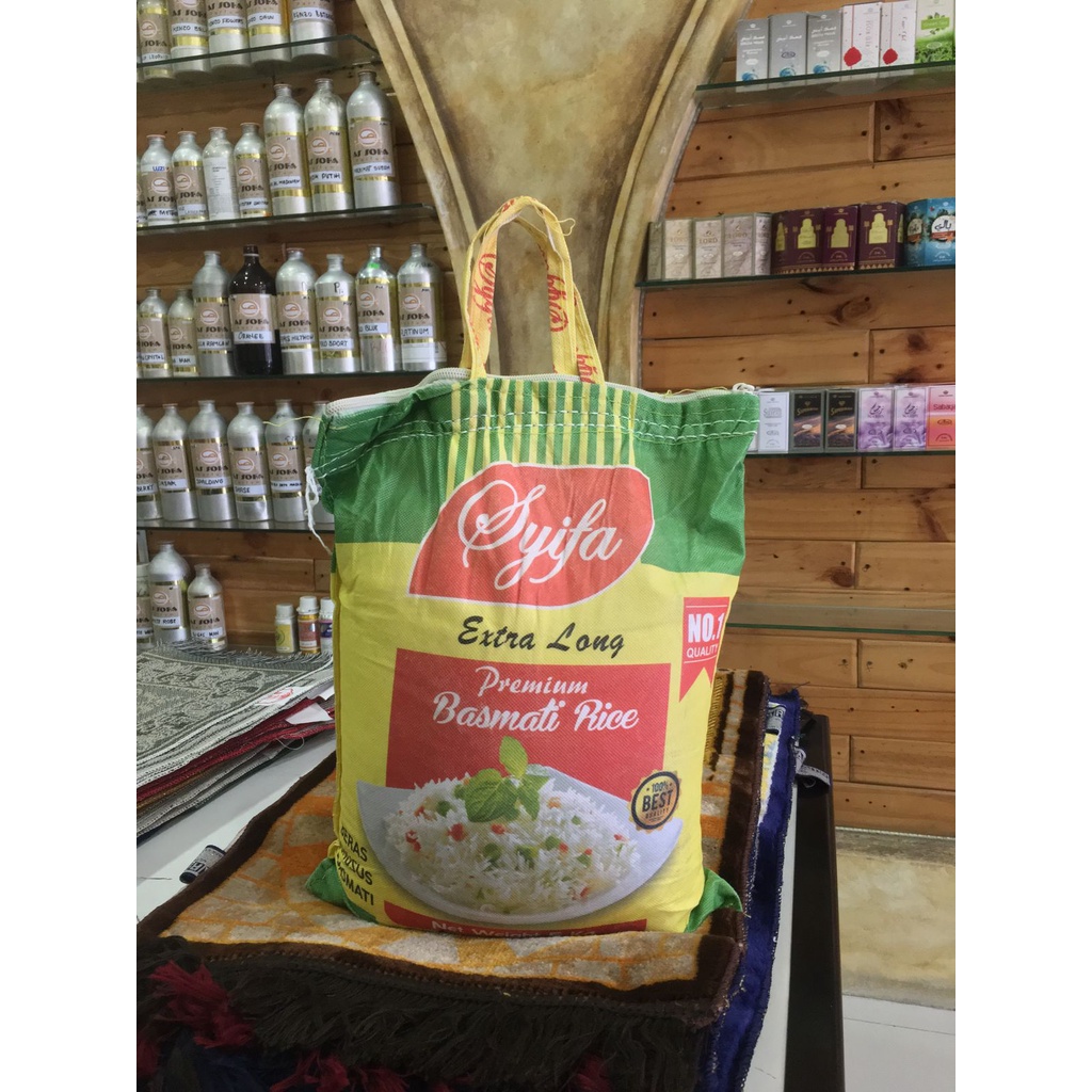 

Beras Basmati Syifa Extra Long PREMIUM 5 kg