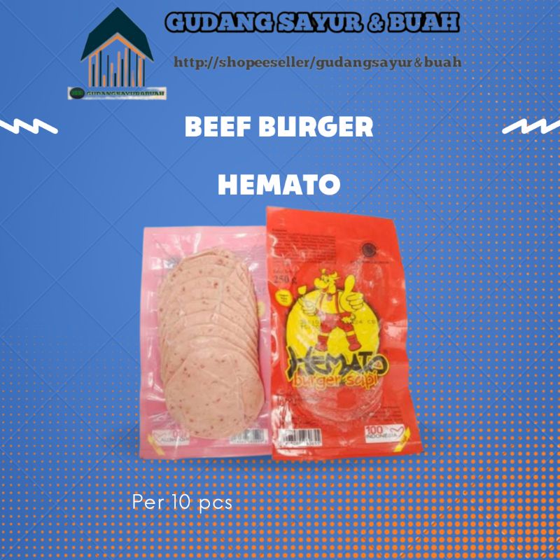 

Frozen Beef Burger Ekonomis / Burger Sapi