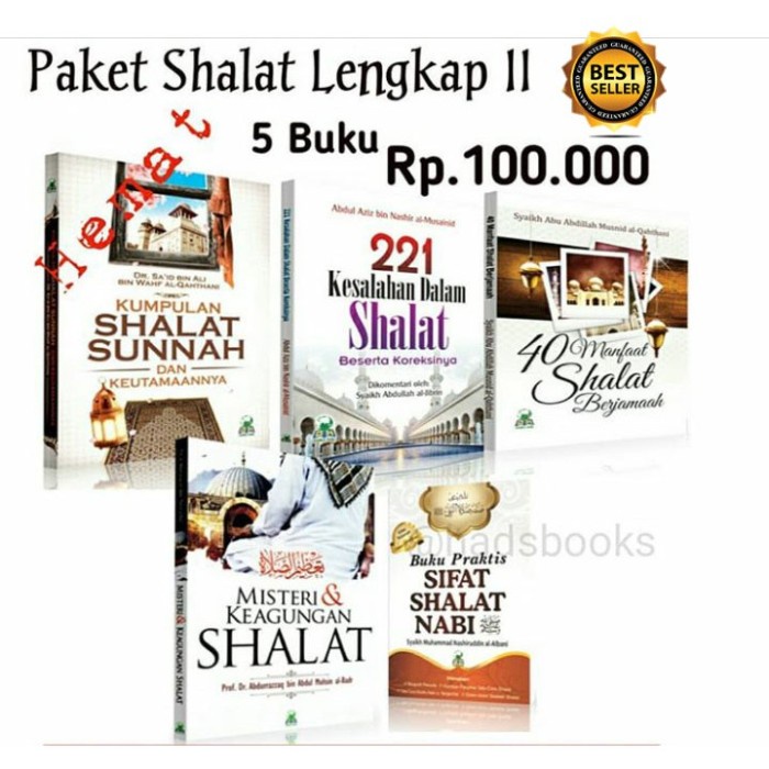 

Terlaris Paket Shalat Lengkap Ii Buku Shalat Shalat Nabi Buku Islam