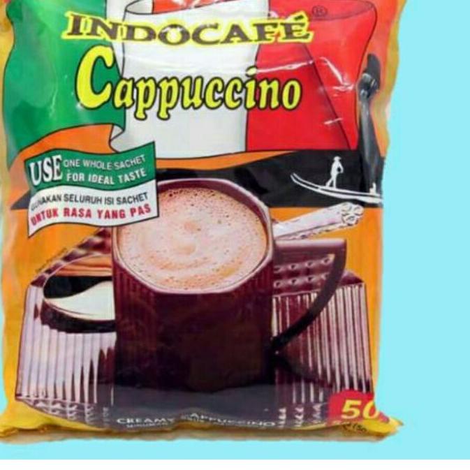

✻ Indocafe Cappucino Bag 50bks Cappuccino ❅