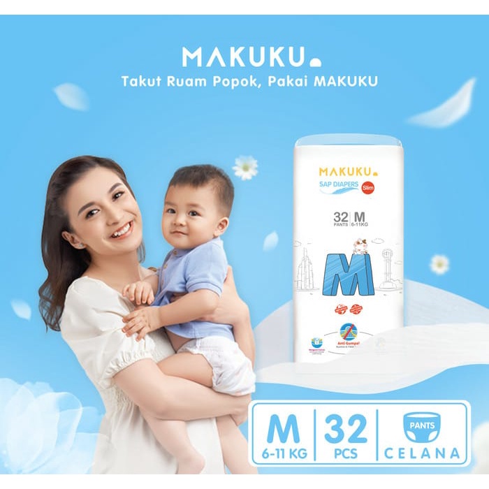 MAKUKU SAP Diapers Slim Pants