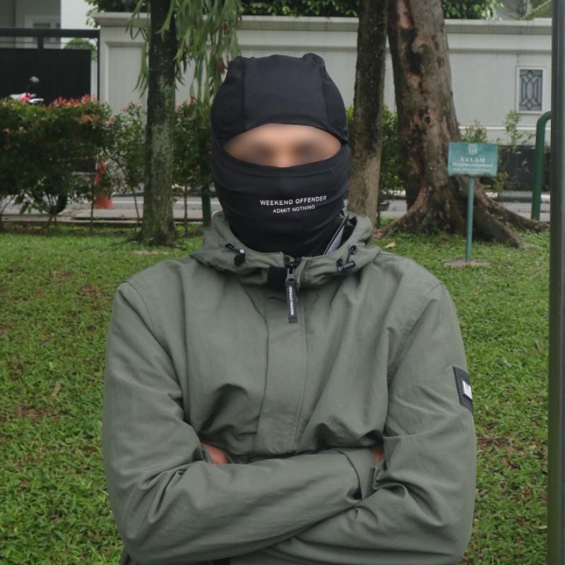 Jaket Weekend Offender De Castro Balaclava Jacket ORIGINAL (Fabio Manaus)