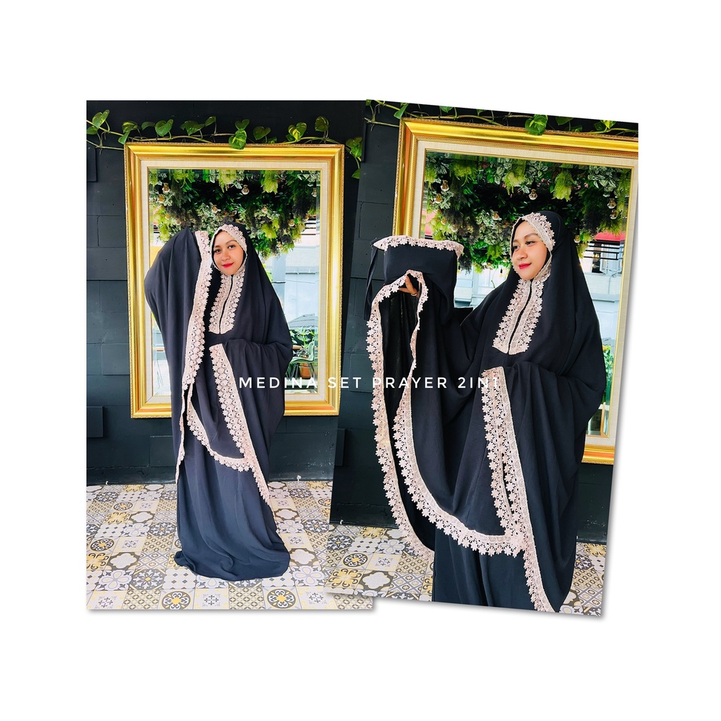 Ameena Prayer Set 2in1 Mukena Traveling Elegant