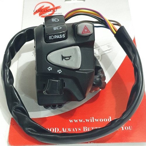 PROMO Saklar Holder Kiri Nmax PCX ADV Vixion CBR Sonic Fino Satria FU R15 R25 Vario 125 150