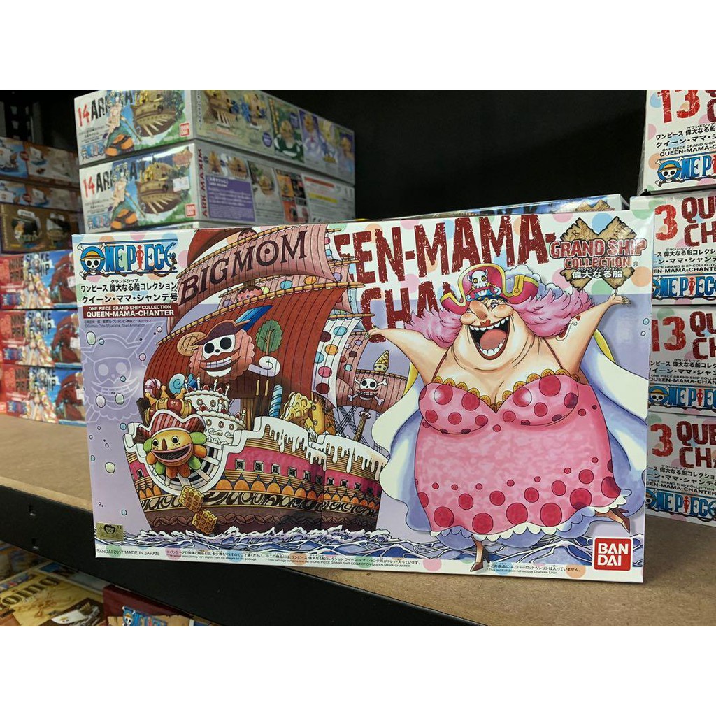 Grand Ship Collection Queen Mama Chanter Kapal One Piece Big Mom NEW