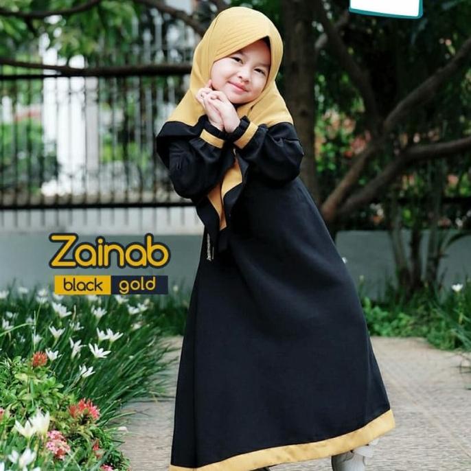 baju muslim anak perempuan / gamis anak perempuan