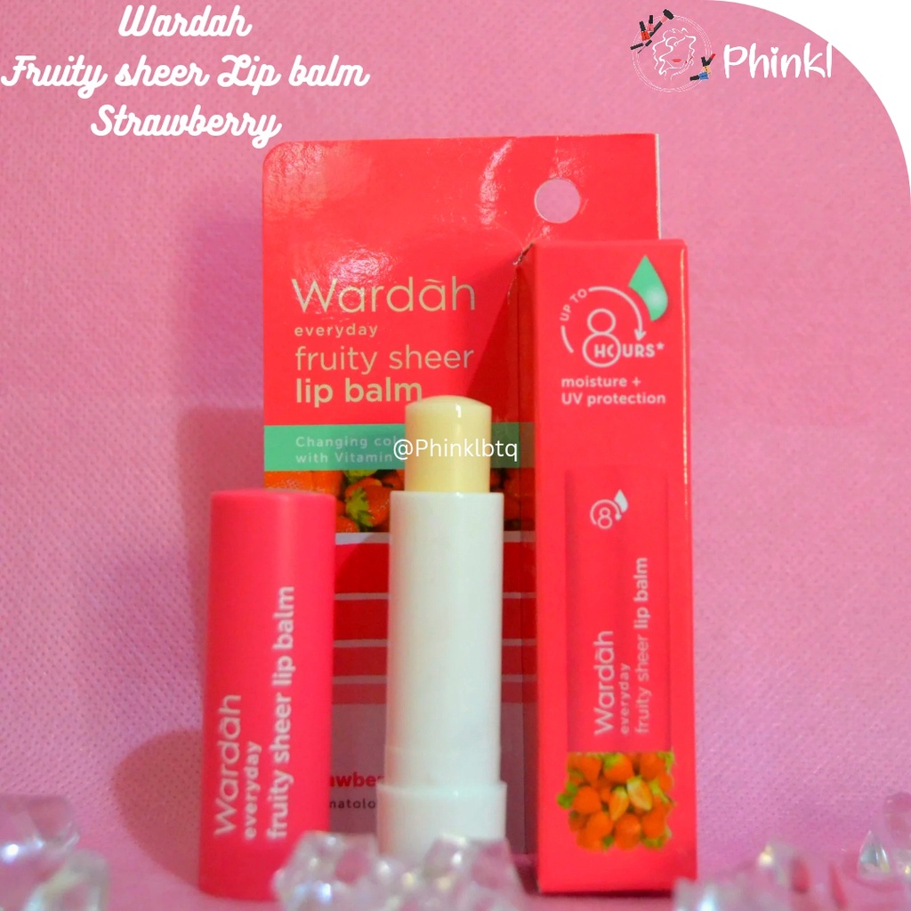 `ღ´ PHINKL `ღ´ ᘺᗩᖇᕲᗩᕼ Wardah everyday sheer lip balm