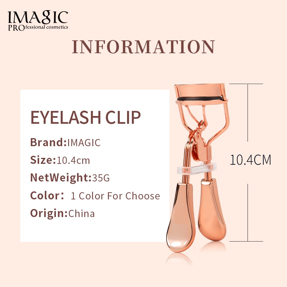 (READY &amp; ORI) Imagic Eyelash Curler Penjepit Bulu Mata Rose Gold