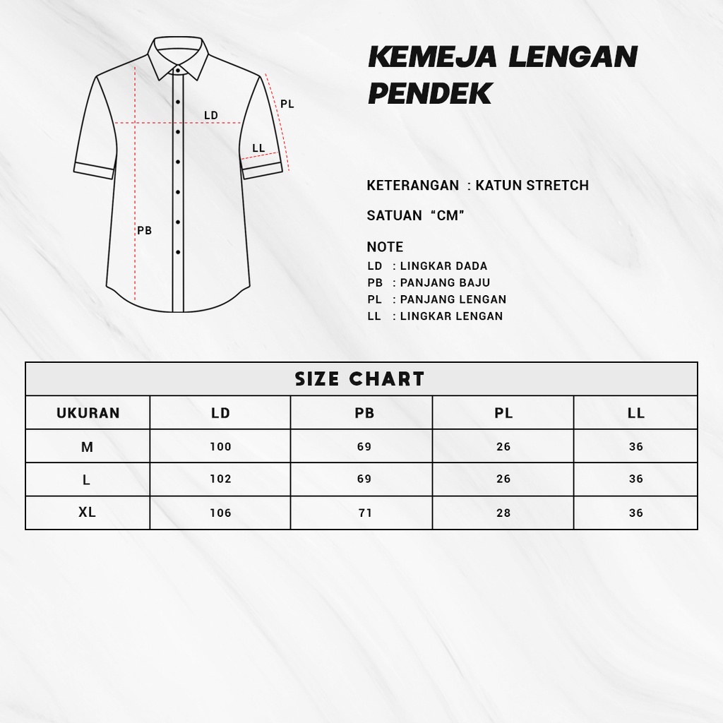 FORTGLASS KOKO DIMARCO KEMEJA POLOS PRIA LENGAN PENDEK SLIMFIT KEMEJA KERJA FORMAL COWOK WARNA PUTIH HITAM