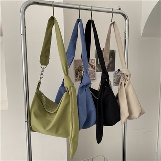 Bag Pure Color Minimalist Large Capacity Crossbody Bag Single Shoulder Bag 10084