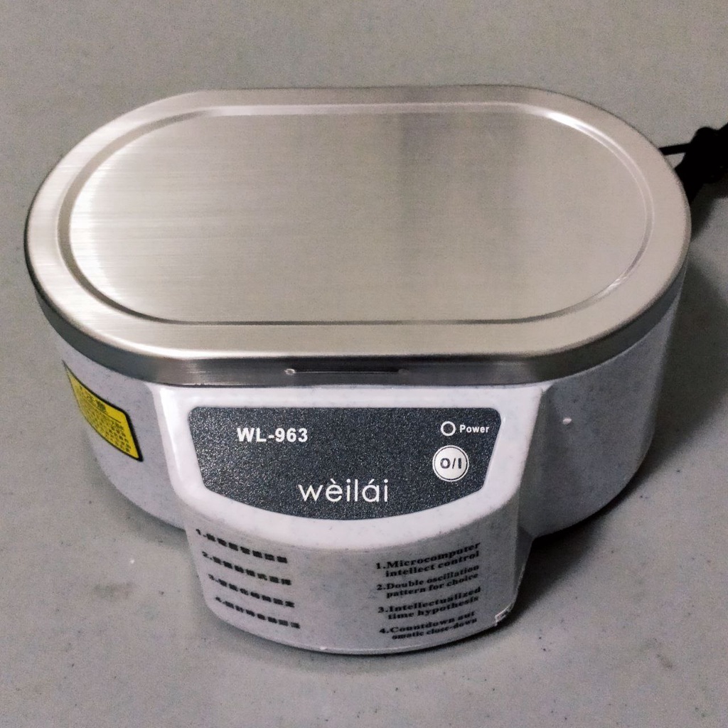 ULTRASONIC CLEANER WL-963 WEILAI 600ML