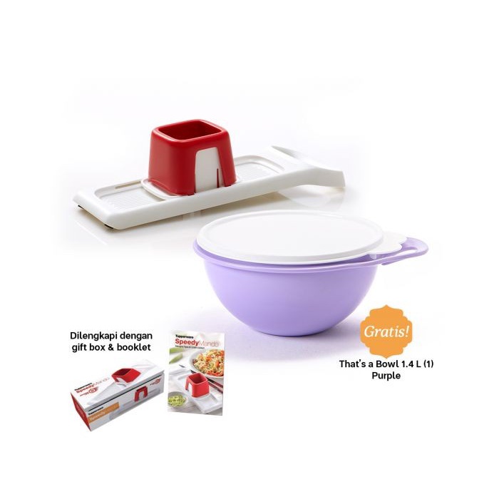 Pengiris Pemotong Bawang Kentang Tupperware / Parutan Speedy Mando