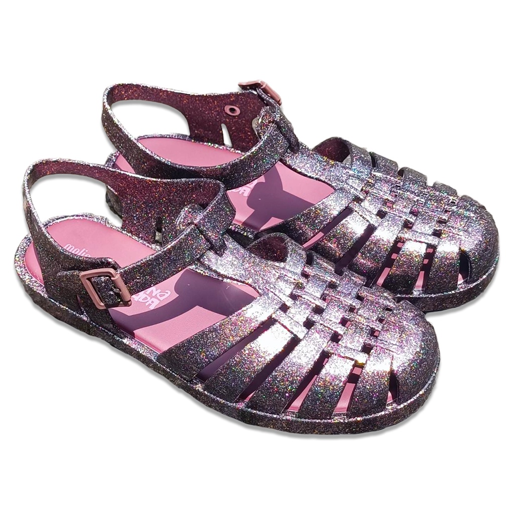 Melissa Possesion Gliter Ad Shoes Sepatu Sandal Karet Wanita