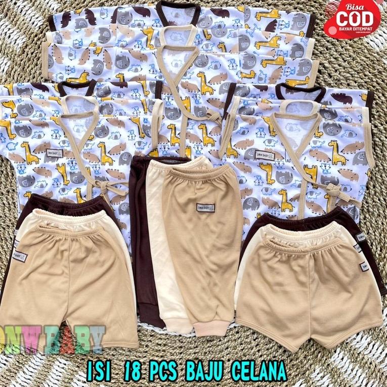 BIG SALE 18 PCS Baju Bayi Baju Bayi Kimono Baju Bayi Baru Lahir Kekinian Kimono Bayi Motif Hampers B