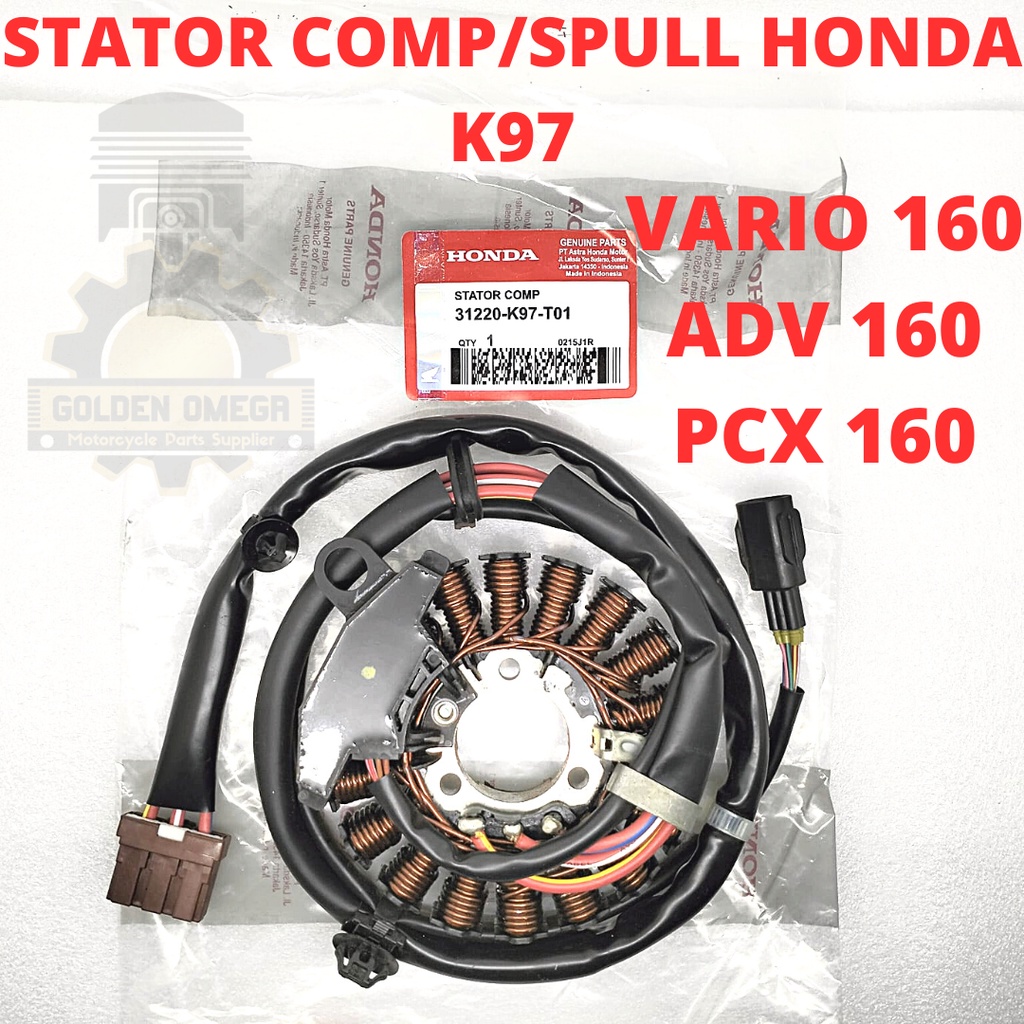 SPULL HONDA K97 STATOR COMP SPUL UNTUK MOTOR VARIO 160, PCX 160, ADV 160 KUALITAS SANGAT BAGUS PRESI