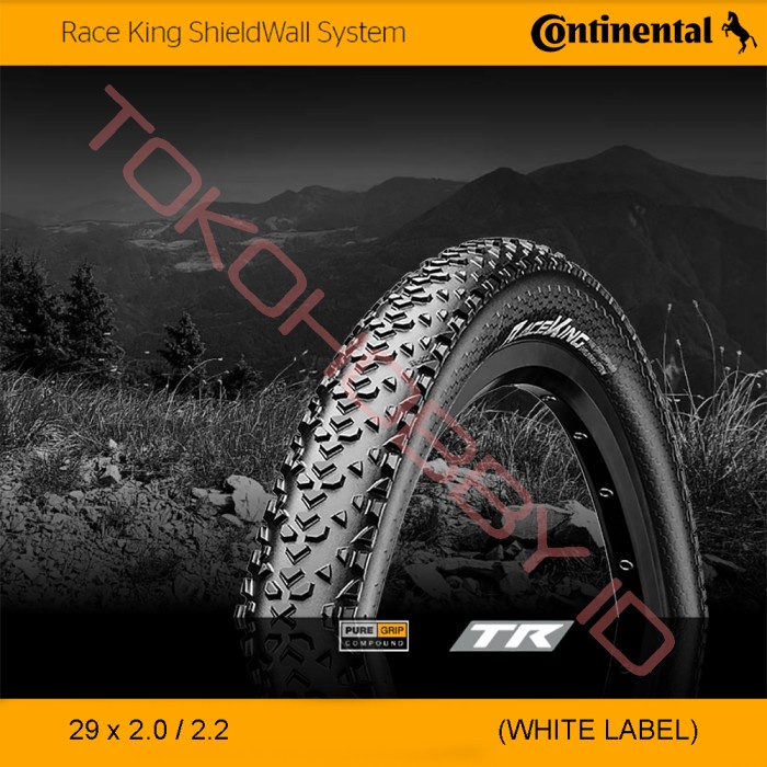 +++++] Continental Race King 29 2.0 2.2 Fold White Label Ban MTB XC Original