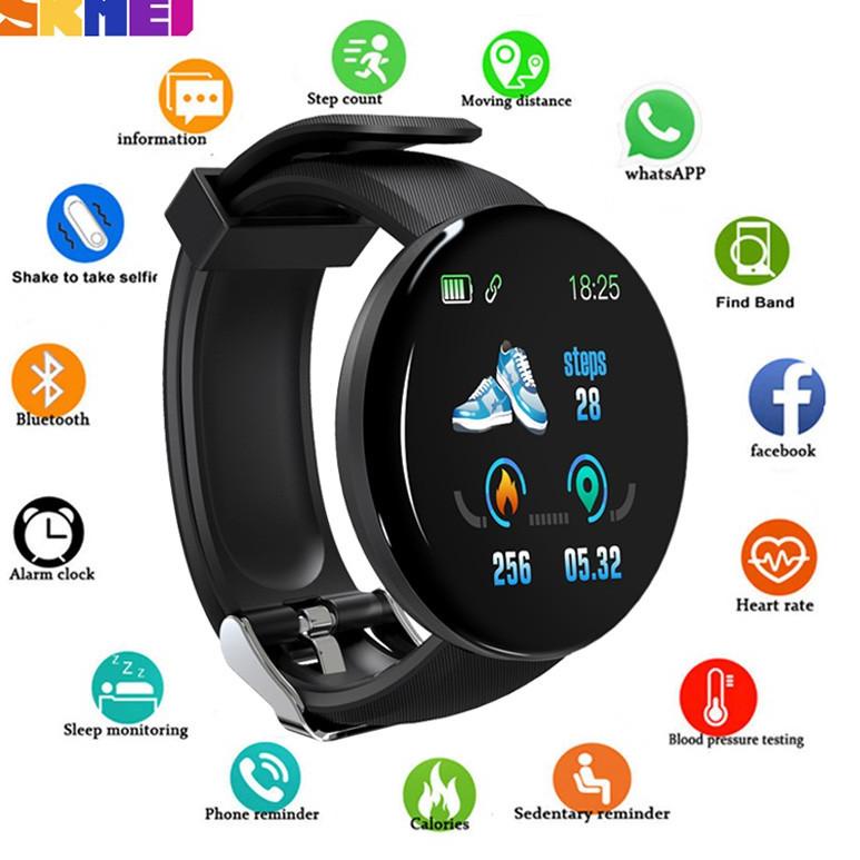 TERLARIS  D18 Jam Tangan Pria Wanita Dital Smartwatch WATCHKITE WKOS