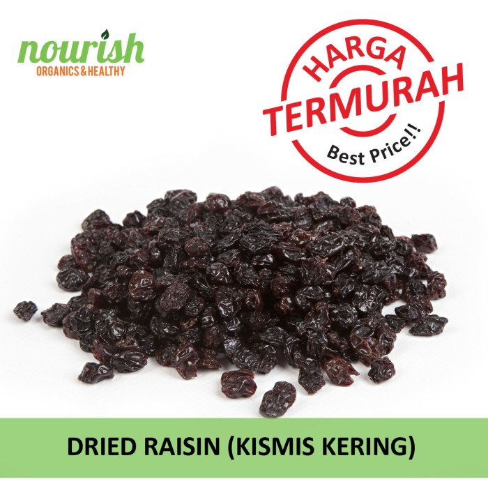 

Black Raisin Kismis Hitam 500Gr