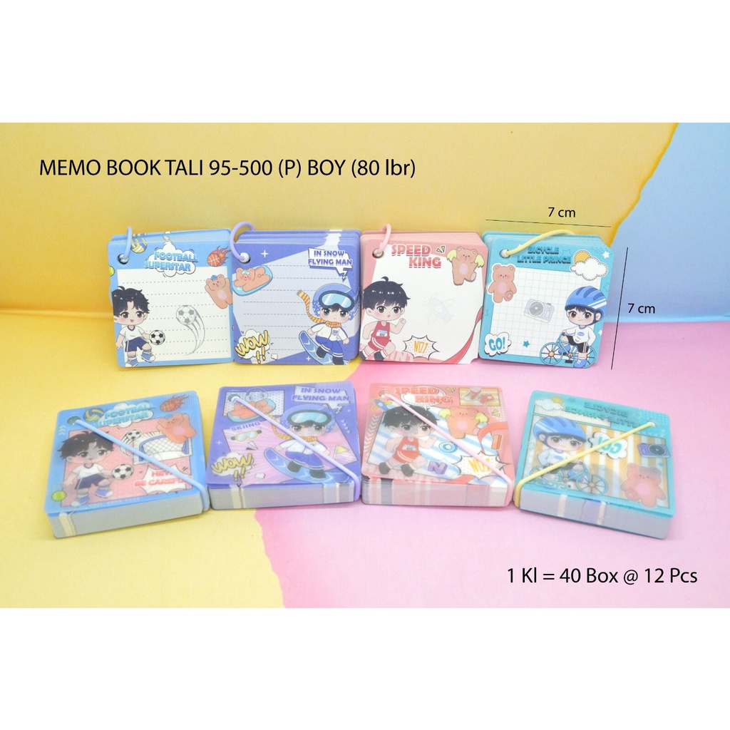 

Buku Catatan Kecil / Memo Book Tali Pendek