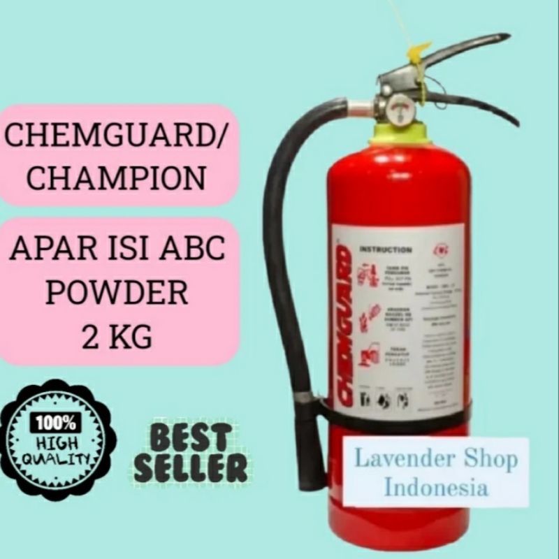 APAR 2KG ABC Powder Chemguard / Tabung Pemadam APAR 2 KG