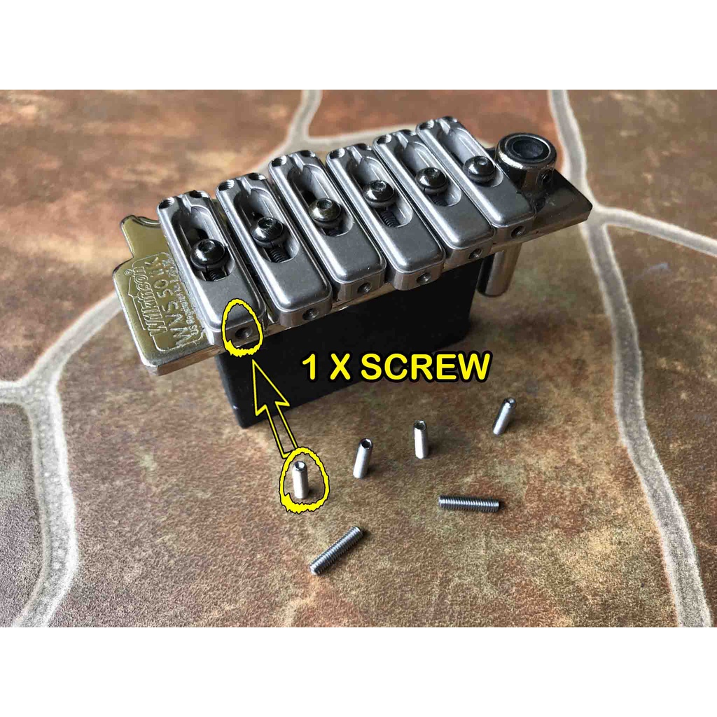 Wilkinson Intonation Lock Screw Saddle Holder Wvs50-Iik Tremolo Semi Updown Gotoh VS100N VS100G