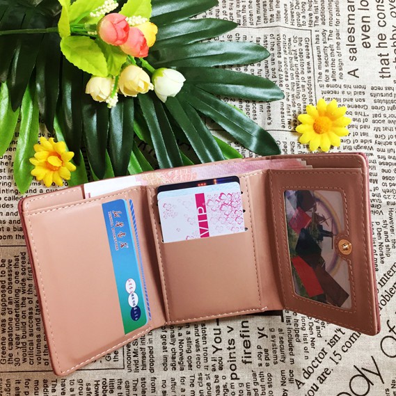 FYGALERY A860 DOMPET BEAUTIFUL FLOWERS FOR BEAUTIFUL GILRS DOMPET MINI DOMPET LIPAT DOMPET IMPORT