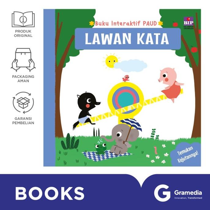 

Buku Interaktif Paud: Lawan Kata (Boardbook Mekanik) Hc
