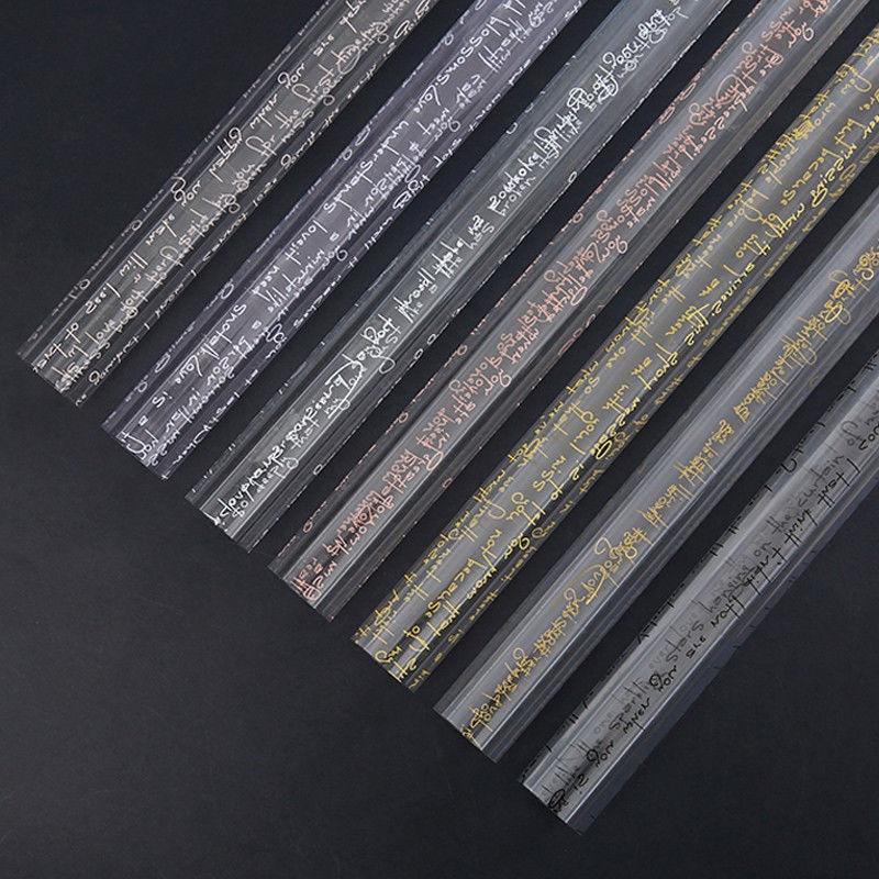 Flower Paper Wrapping Cellophane Color Warna Kertas Buket Bouquet Bunga Halus Hias Dekorasi Pesta KB6190