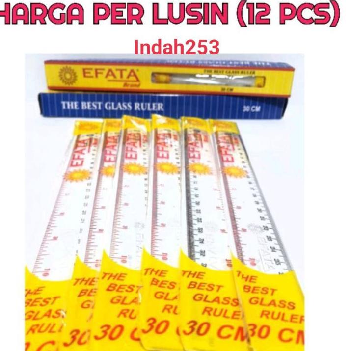 

Sabet Promo Penggaris Mika Plastik 30 Cm (satu lusin)