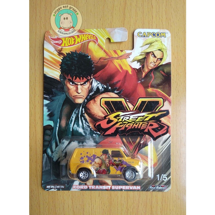 HOT WHEELS HOTWHEELS STREET FIGHTER FORD TRANSIT SUPERVAN TERBARU
