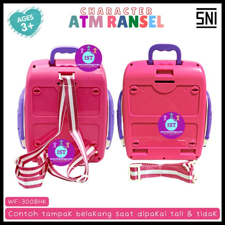 

Mainan Anak Atm Celengan Bentuk Ransel Wf-3008Ag/Hk