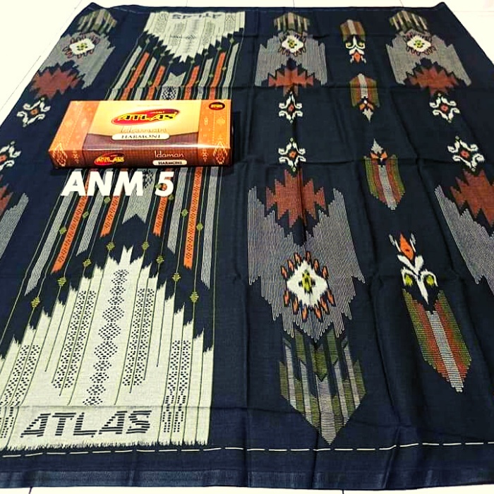Sarung Atlas Idaman Harmoni ANM AKASIA Kembang - Harmoni Gold (Grosir / Ecer)