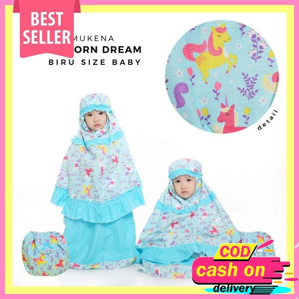 Mukena Anak Polos Pita Rempel Lucu 3 4 5 Tahun Bahan Jersey Balon Murah Mukenah Anak Lucu Apna Rukuh