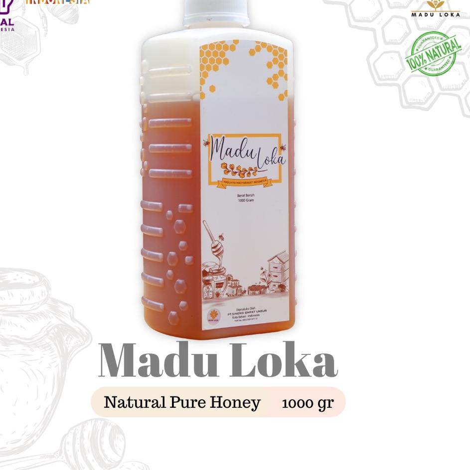 

✽ loka Murni Asli 1Kg (Manis) Pure Naturan Raw Honney ✲