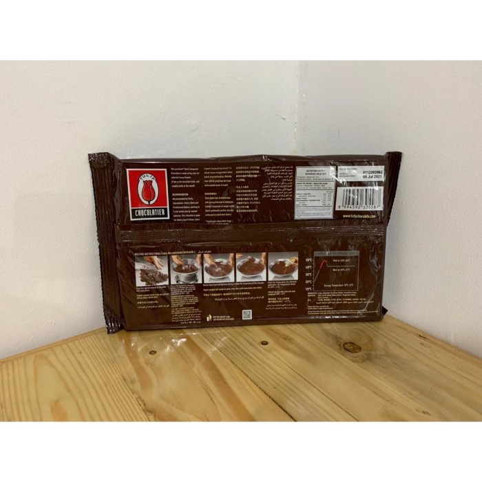 

COMPOUND DARK CHOCOLATE MERK TULIP 1KG