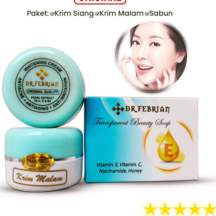 ✬ paket cream dr febrian original ♙