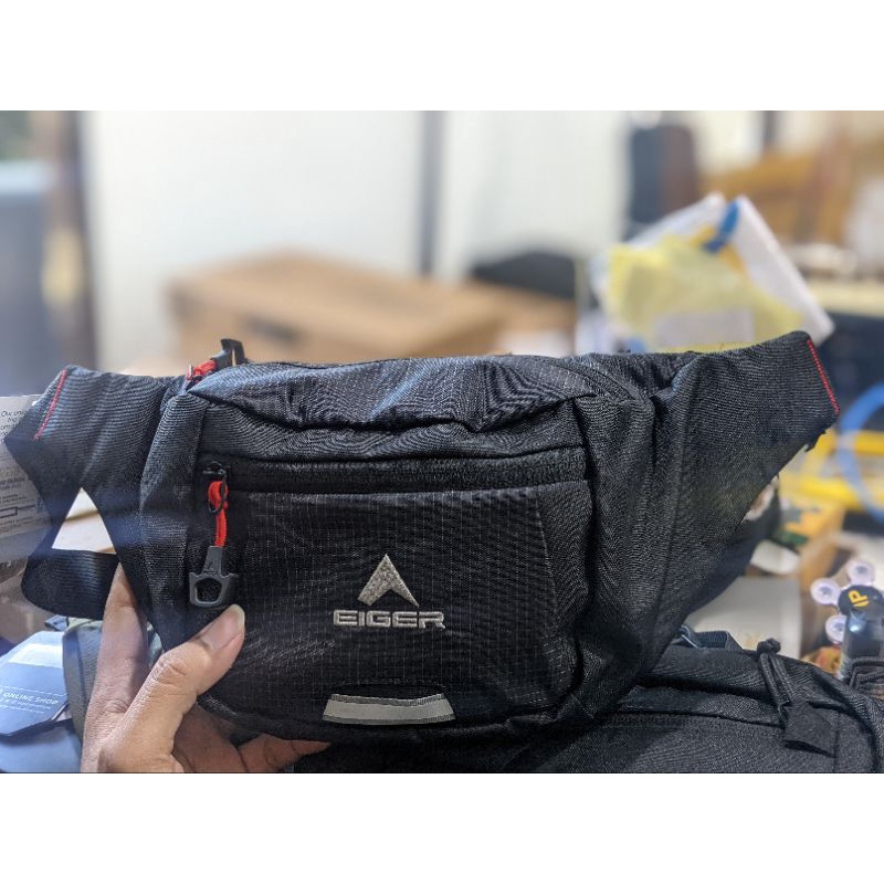 Eiger Gradient L 1F Waist Bag Sling Bag New Ori 1000%