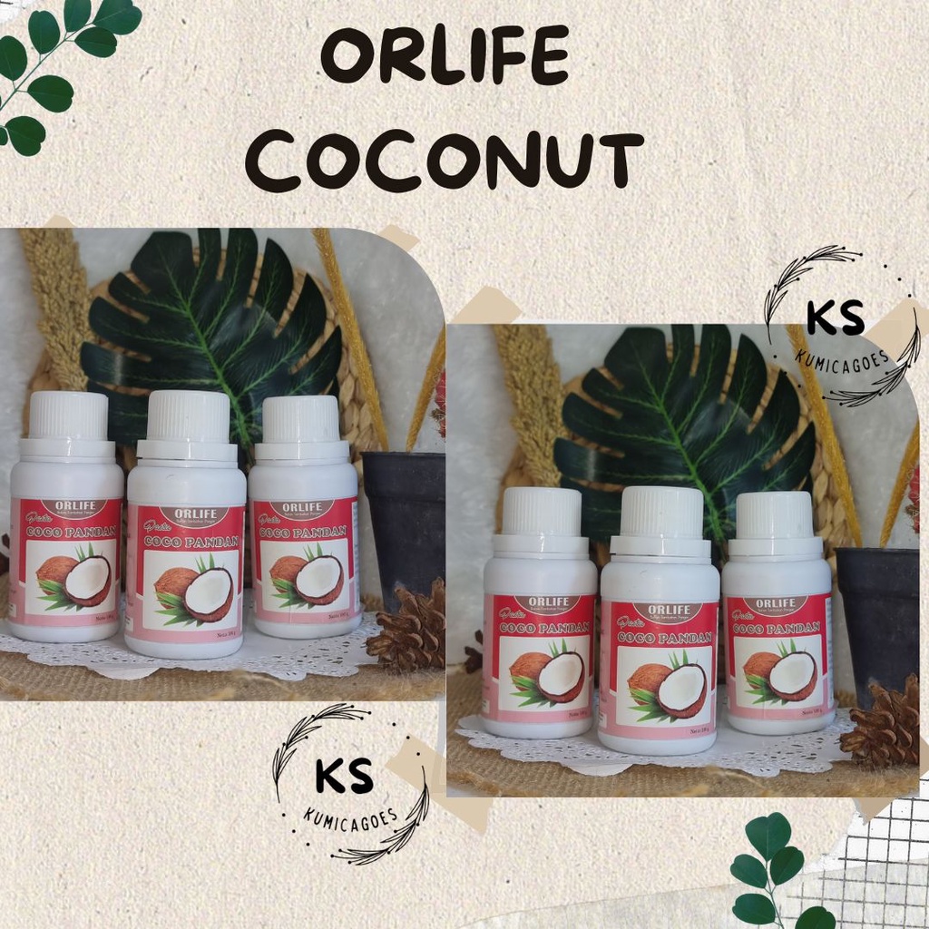 

✅ Coconut Orlife 100 Gram | Coconot Flavour atau Perisa pasta | Kelapa Merk Orlife | Isi Kemasan : 100 gram | Coconut Orlife 100 Gram | Coconot Flavour