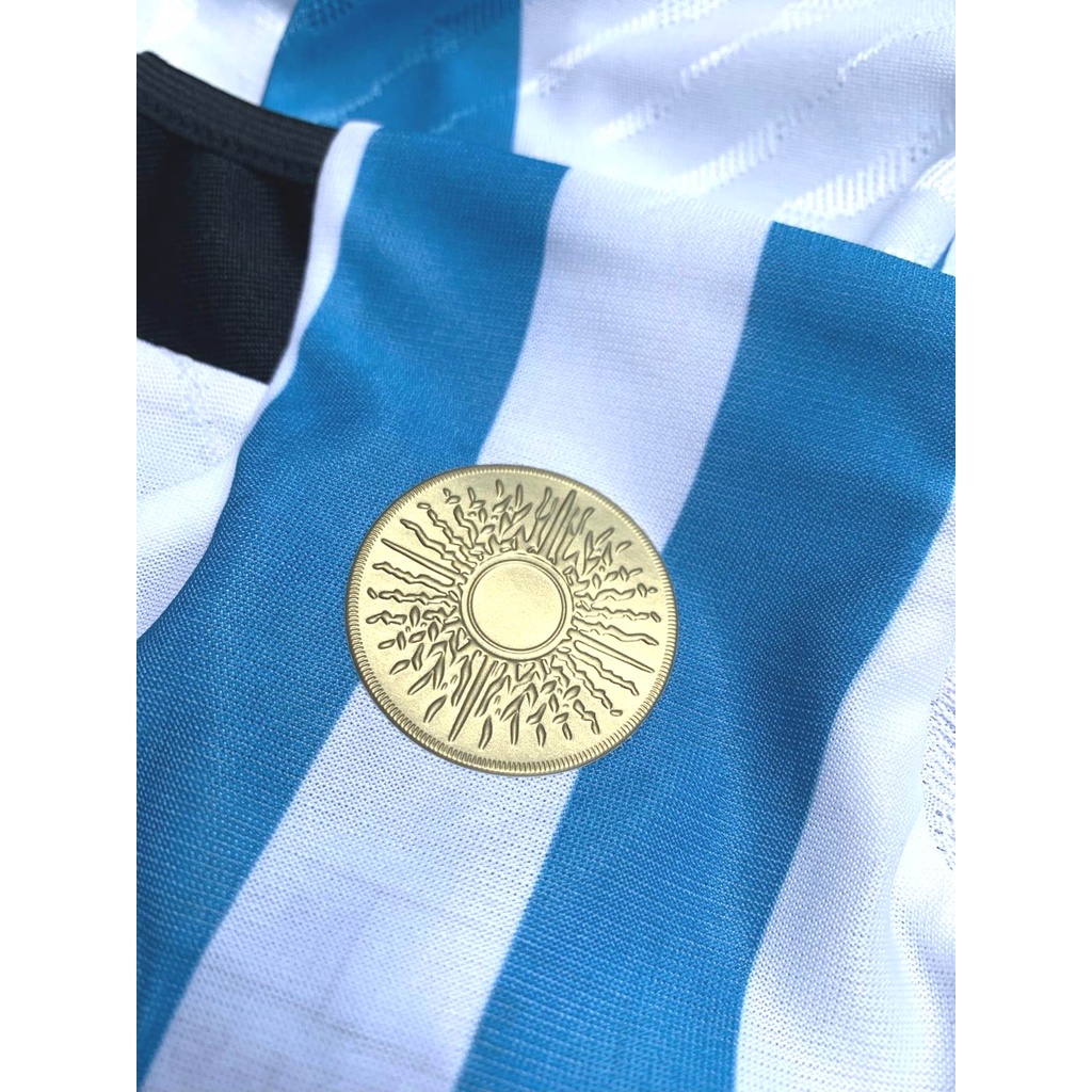 Player Issue | Jersey Baju Bola Argentina Home 3 Star Bintang 3 World Cup Piala Dunia 2022 Heat Rdy