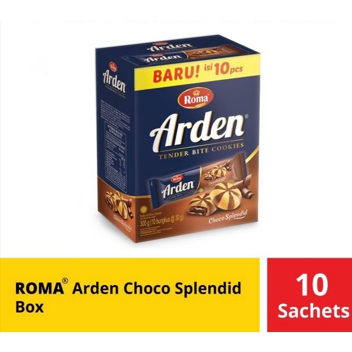 

Roma Arden Choco Splendid Box 10 Sachets