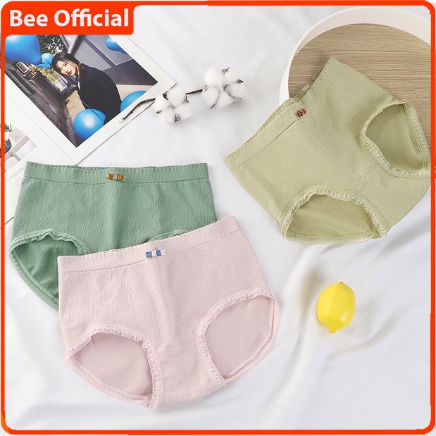 BEE - Celana Dalam Wanita Polos Brief Seamless Cd Import Underwear Wanita 612