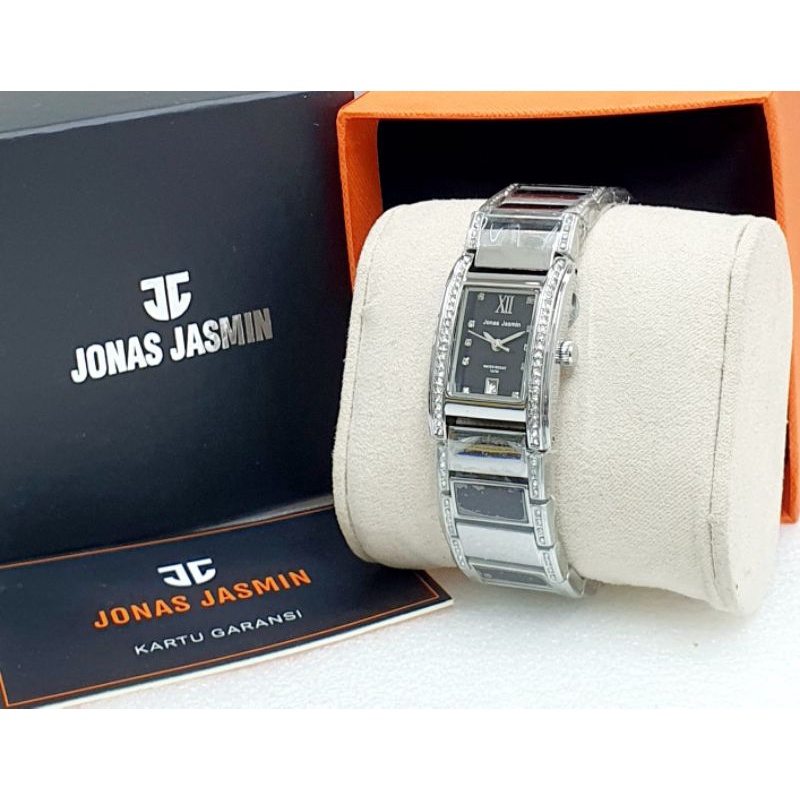 Jam Tangan Wanita Jonas Jasmin Original Tanggal Aktif Tahan Air