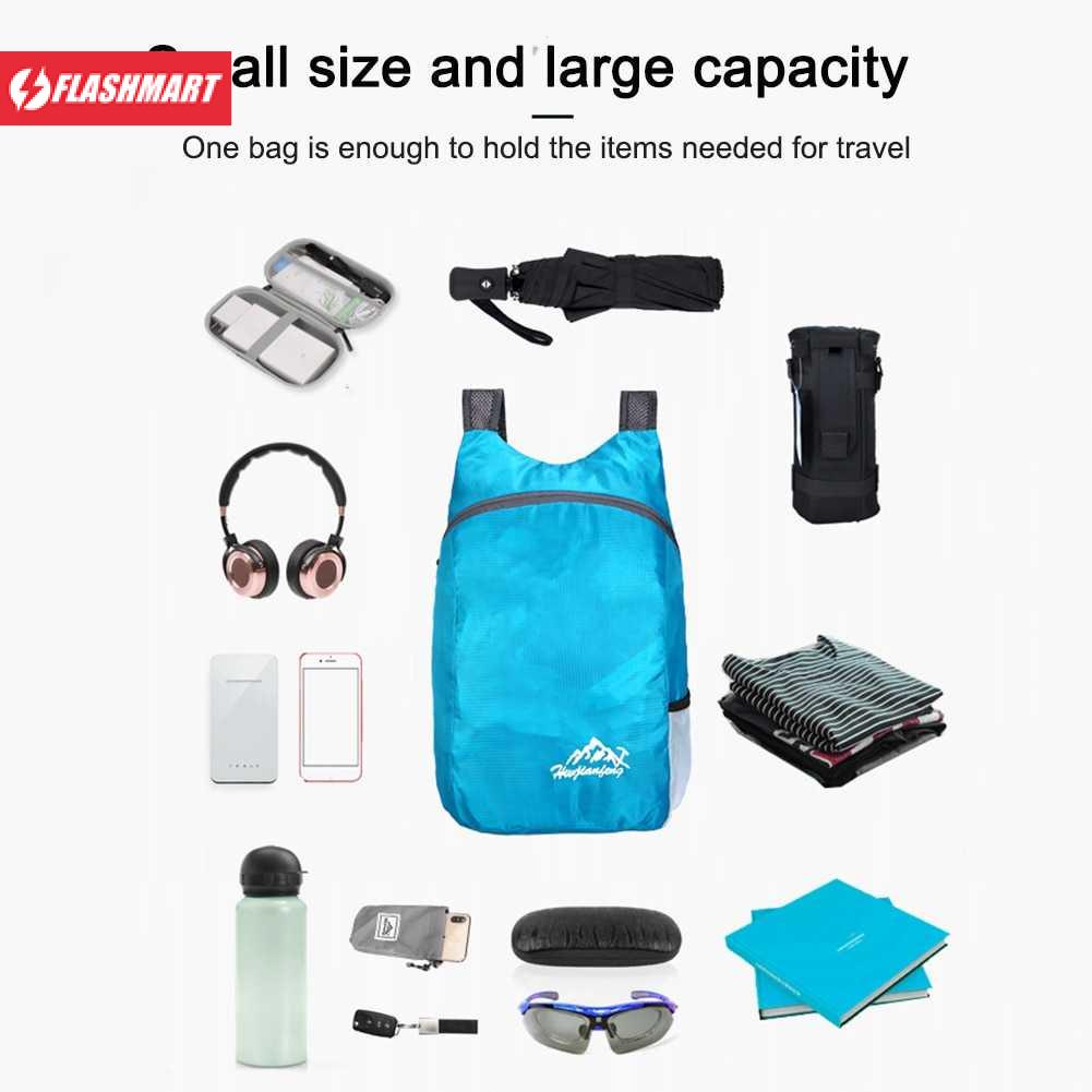 Flashmart Tas Ransel Gunung Lipat Ultralight Backpack Waterproof - HJF21