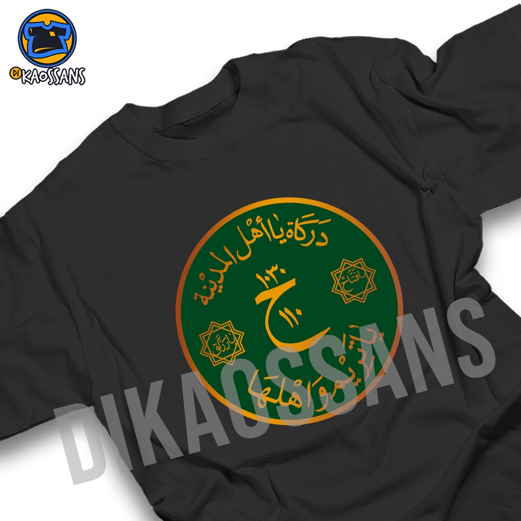 Kaos islami  DARKAH YA AHLAL MADINAH Tshirt baju distro cotton combed 30s KAOS SANTRI DAKWAH ISLAMI